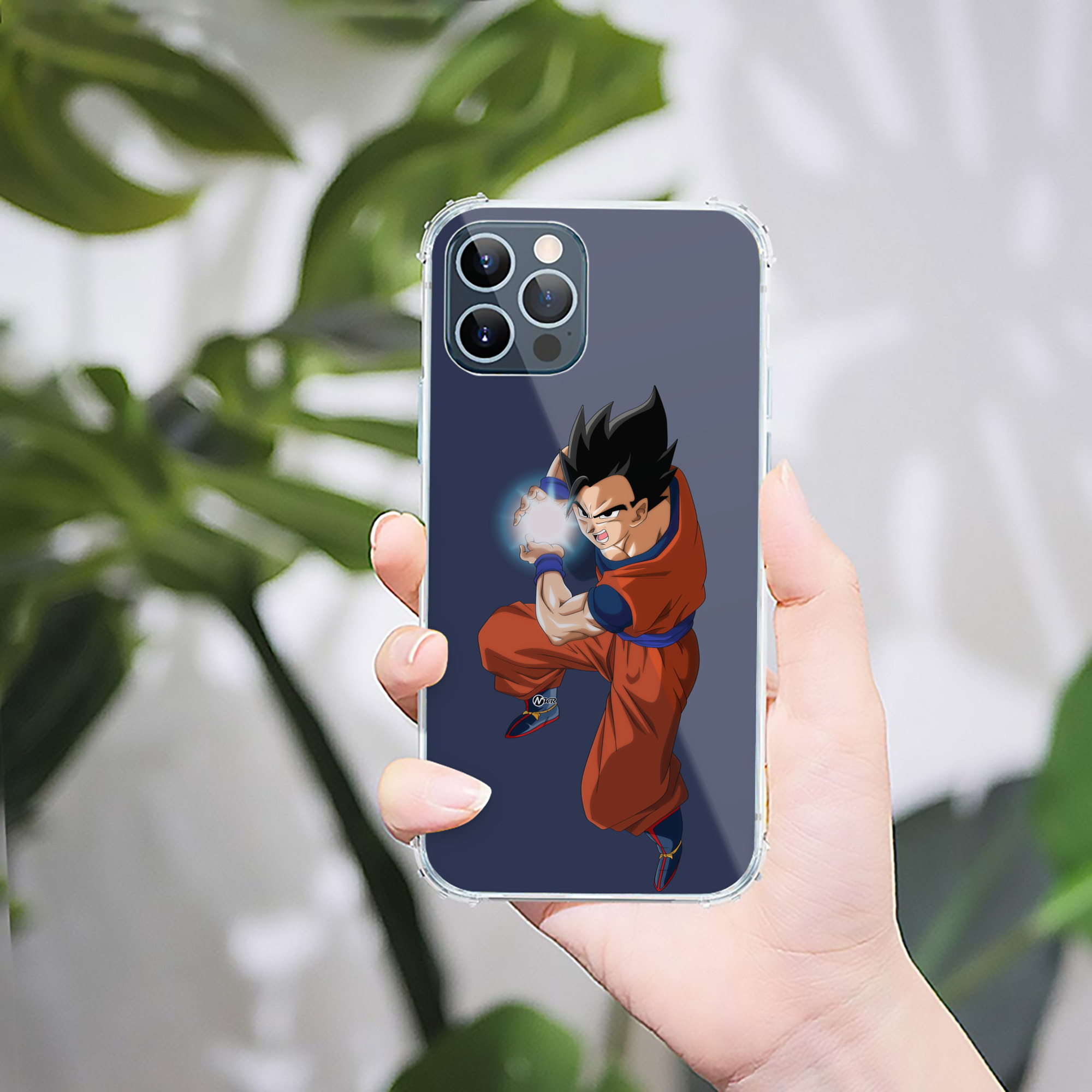 （画像用） ドラゴンボール 孫 悟飯（そんごはん）DRAGON BALL Son Gohan 【iPhone 12シリーズ対応】透明スマホケース（クリアソフトケース）